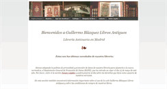 Desktop Screenshot of libreriablazquez.com